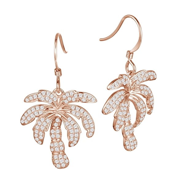 Golden Palm Tree EarringsGolden Palm Tree Earrings